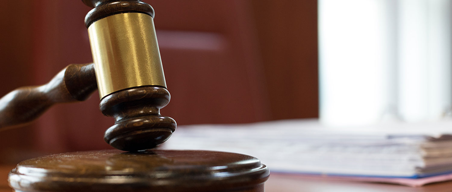 Courtroom gavel legal concept image